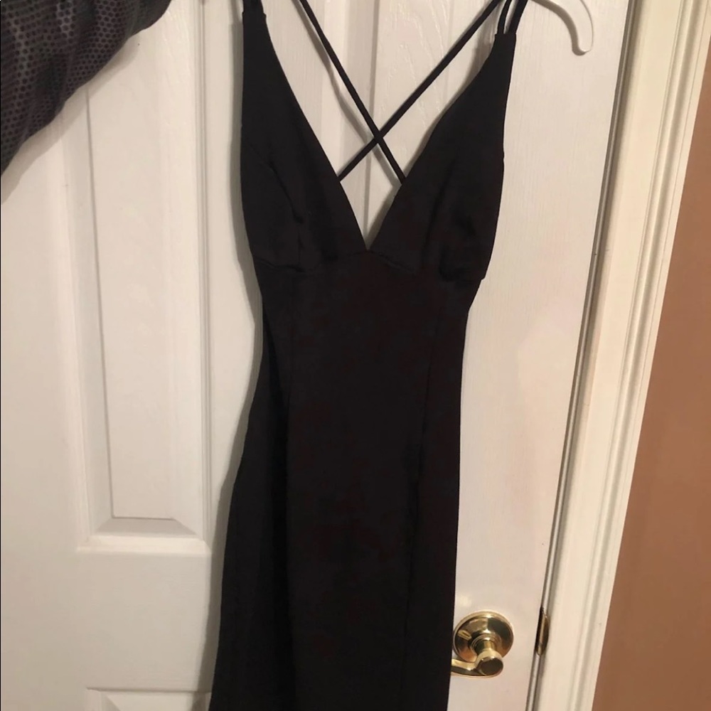 Black bodycon lulus dress